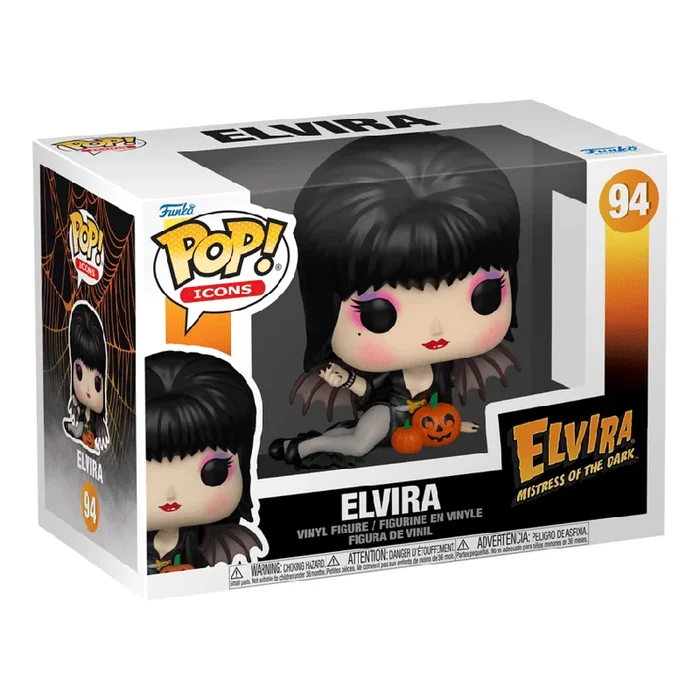 Funko – Pop Vinyl – Elvira – Elvira Pumpkins Collectible Figure