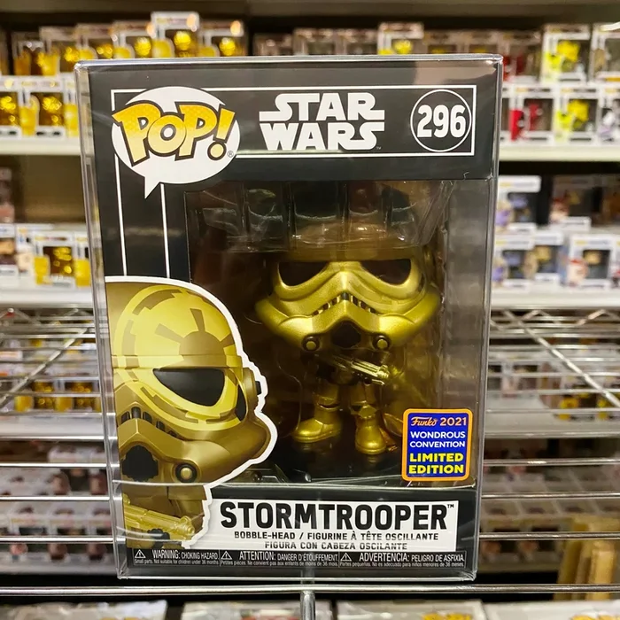 Funko Pop Wondrous Con 2021 : Stormtrooper #296 Vinyl Figure