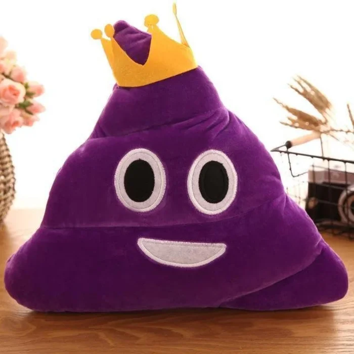 Funny King Poop Plushie