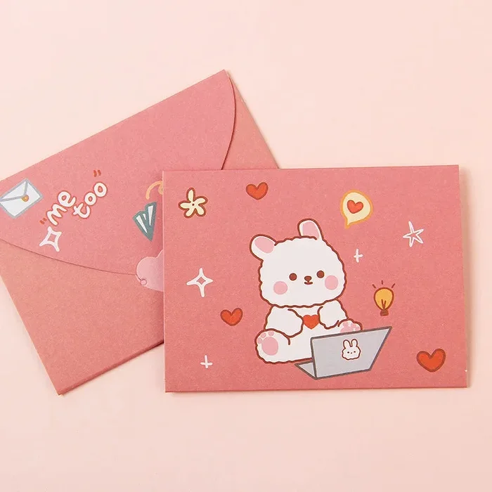 Geeky Bear 50pcs Greeting Cards Set