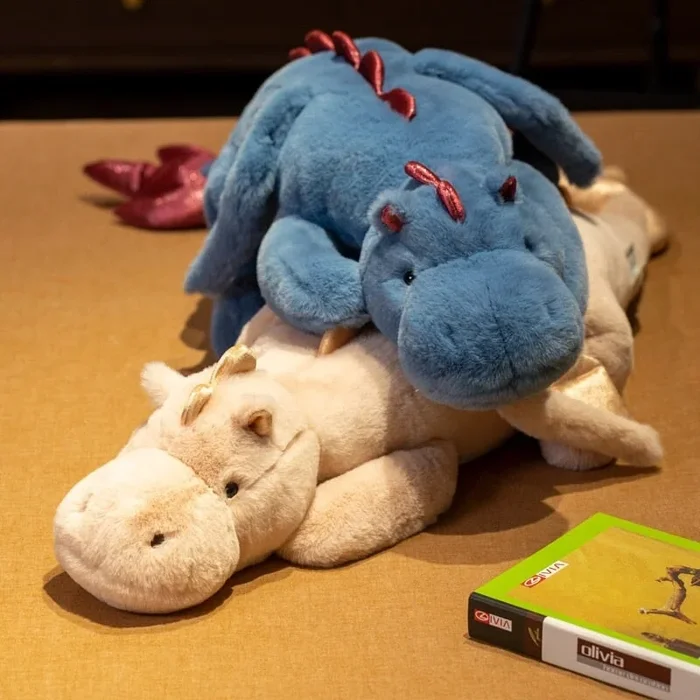 Giant Fluffy Dragon Plushie Collection
