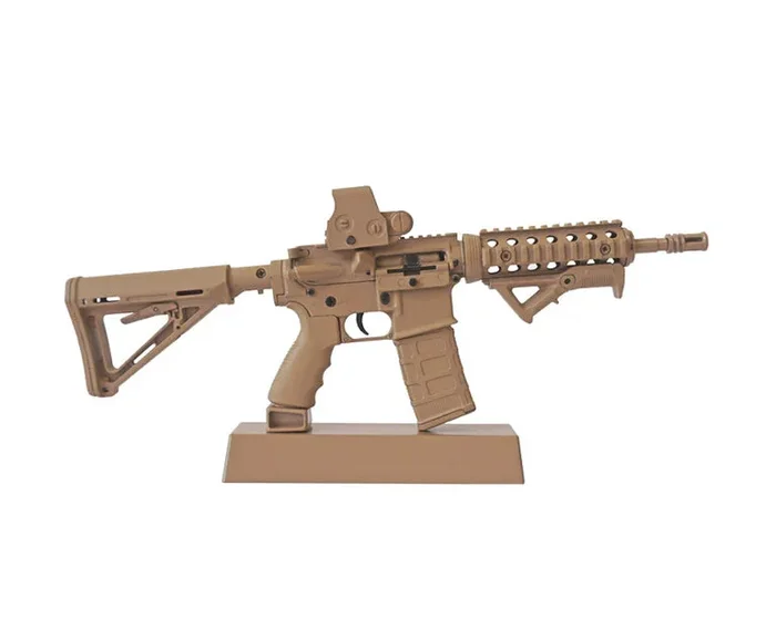 GOAAR-Coyote Goat Guns Miniature 1/3 Scale Die-Cast AR15 Model Kit Coyote GOAAR-Coyote