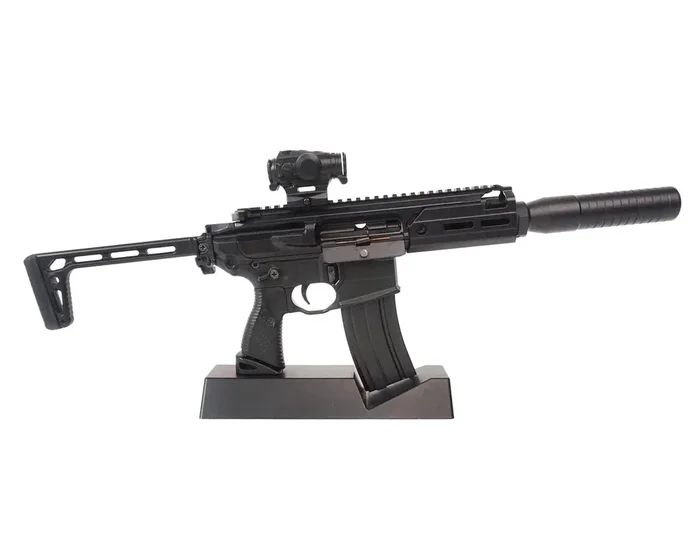 GOAMCX-Grey Goat Guns Miniature 1/3 Scale Die-Cast Sig Sauer MCX Rattler Model Kit Grey