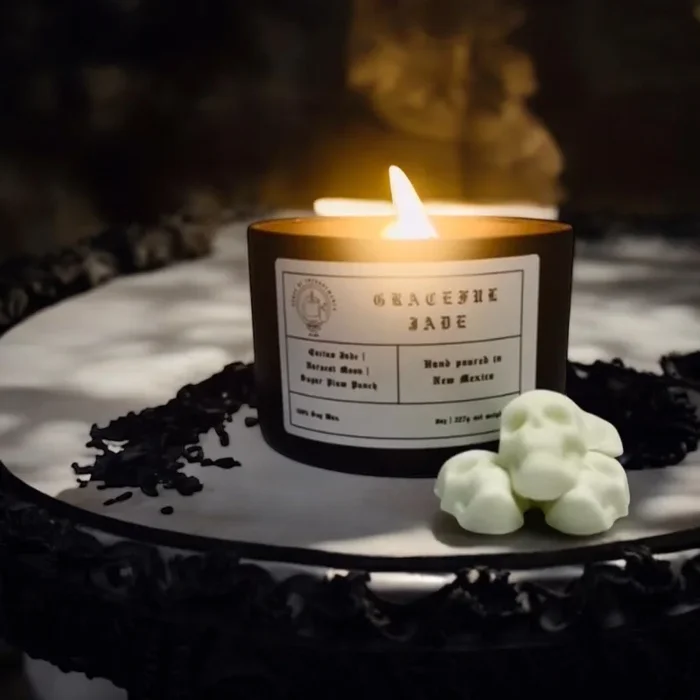 Graceful Jade Candle