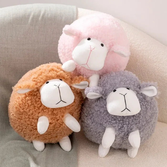 Grumpy Fluffy Sheep Plushies