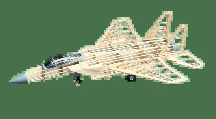 Guillows 1401 1/40 F-15 Eagle Balsa Display Model Kit