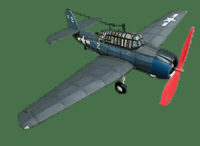Guillows 509 1/30 Grumman TBF Avenger 16″ Balsa Flying Model Kit