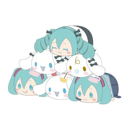 Hatsune Miku x Cinnamoroll Potekoro Mascot Vol. 02 Max Limited 3-Inch Plush Doll