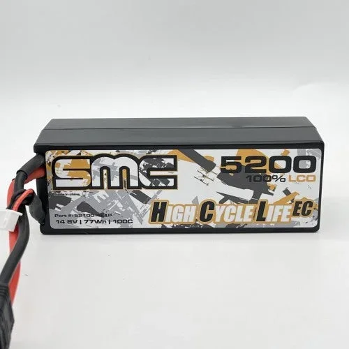 HCL-EC 14.8V 5200mAh 100C wired hardcase