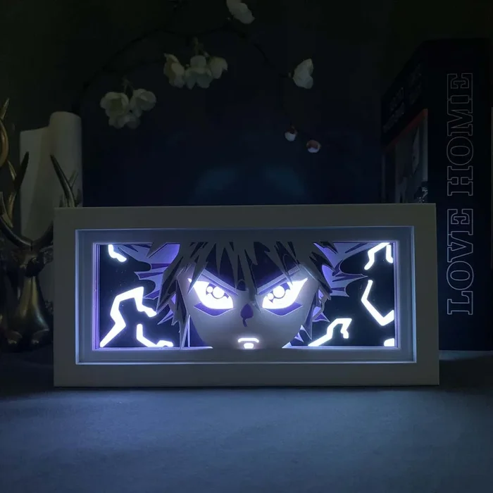 Hunter X Hunter Killua LED 3D Light Box – Thunder Mode Decor