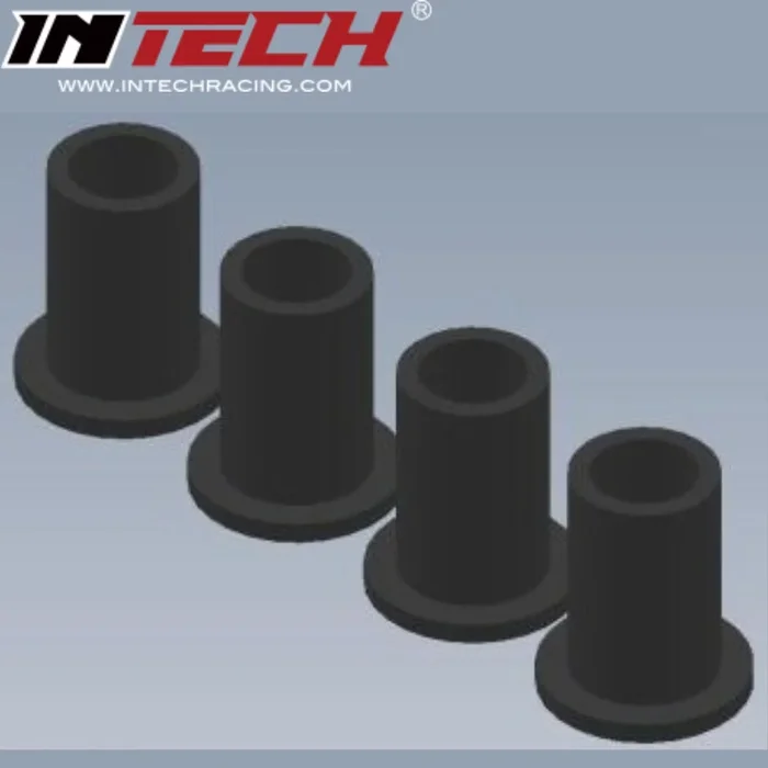 INTECH Racing 200042 Steel Arm Bushings (4) ERSC-10 BR-6 BR-6E