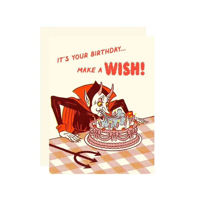 it’s your birthday…make a wish! card
