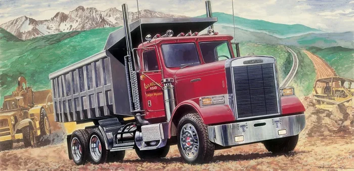 ITALERI 3783 1/24 Freightliner Heavy Dump Truck Model Kit