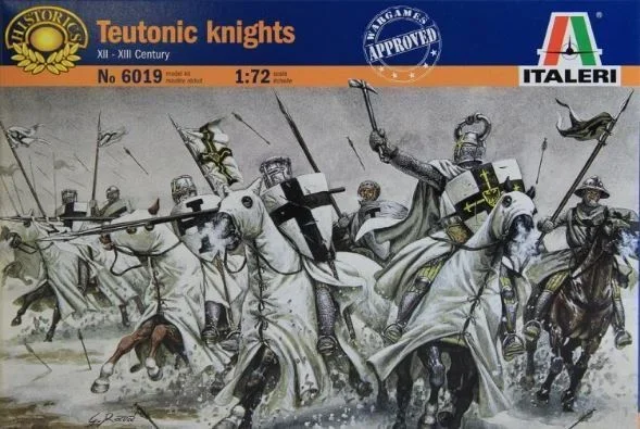 Italeri 6019 1/72 Teutonic Knights (XII-XIII Centuries AD) Model Kit