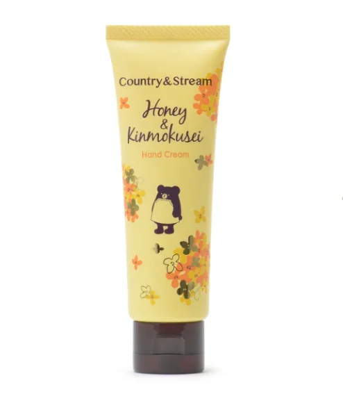 Japan country stream limited quantity golden mignonette golden osmanthus scented honey moisturizing hand cream 50g