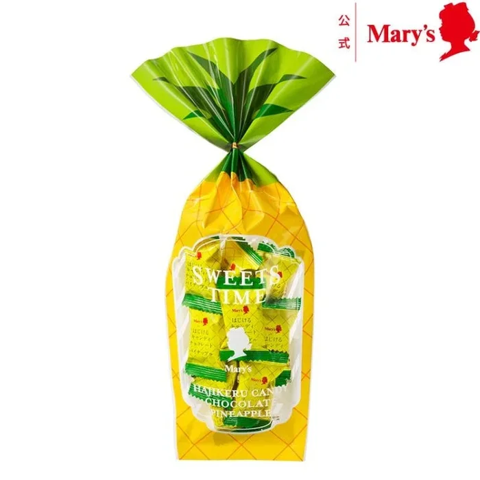 Japan MARY’S Popping Candy Chocolate Pineapple Flavor-47g