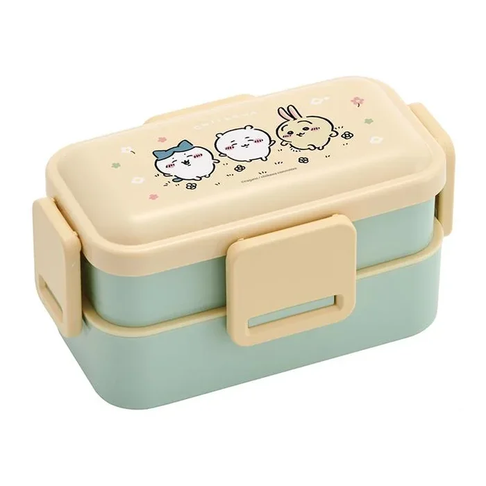 Japanese SKATER chiikawa double layer lunch box