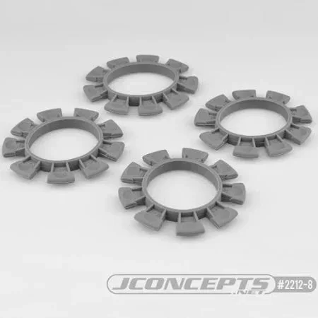 JConcepts – 1/10th Satellite Tire Gluing Rubber Bands, Gray