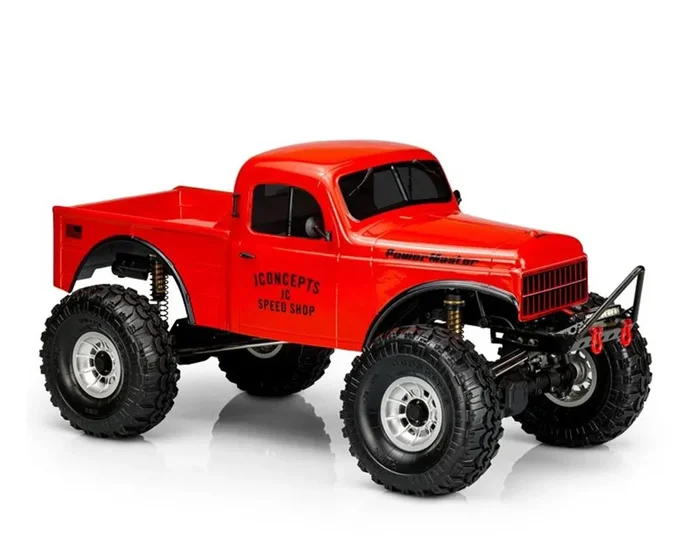 JConcepts Power Master Scale Rock Crawler Body (Clear) (12.3″)