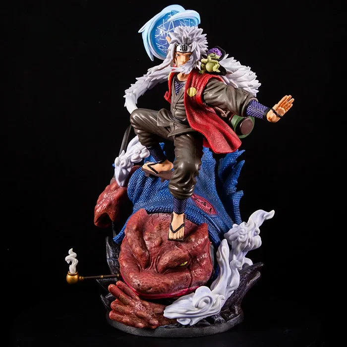 Jiraiya Action Figure – 38 ซม. | หัวที่ใช้แทนกันได้ด้วยการเรียก Jutsu และ Toad Sage Pose