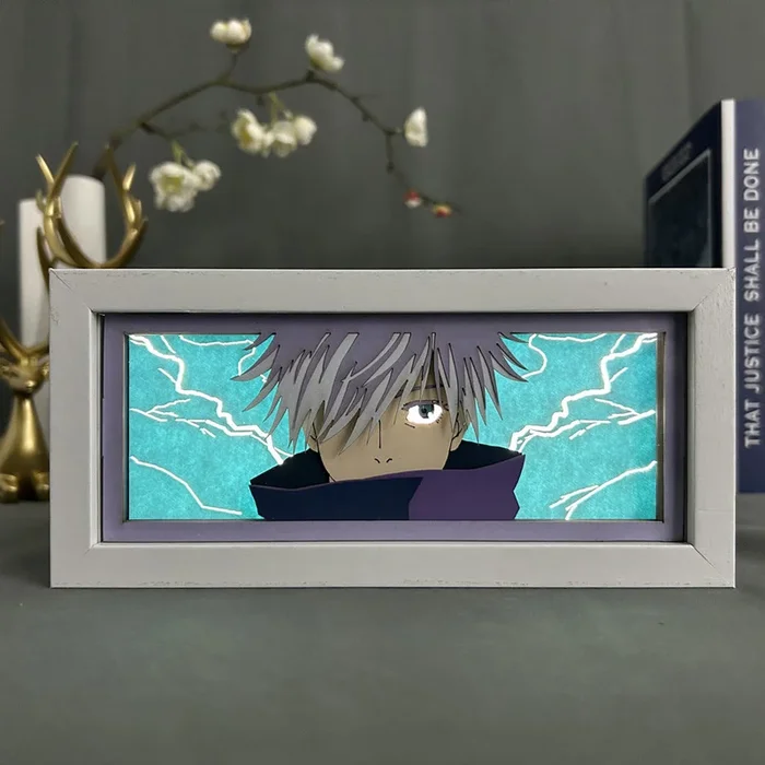 Jujutsu Kaisen Anime Light Box-Gojo Satoru 3D Effec