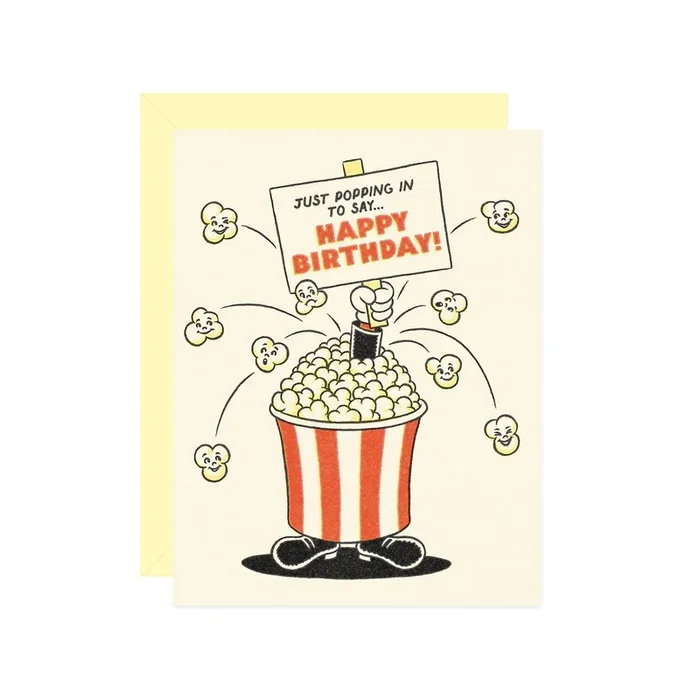 just popping in, birthday card