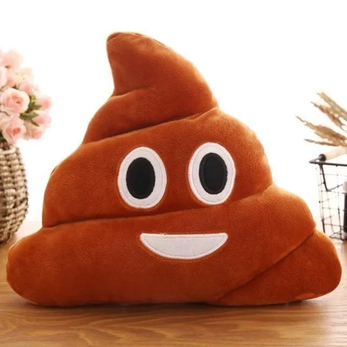 Kawaii Poop Emoji Plush
