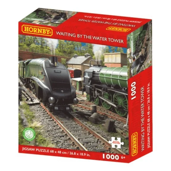 Kidicraft – Hornby – Waiting By The Water Tower – 1000 Piece Jigsaw Puzzle