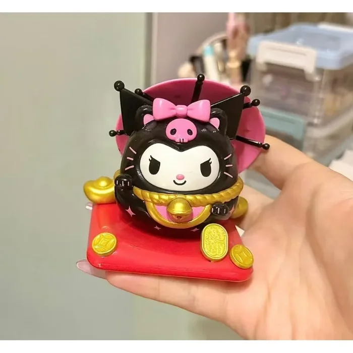 Kuromi Sanrio Characters Lucky Cat Tumbler Series Kuromi