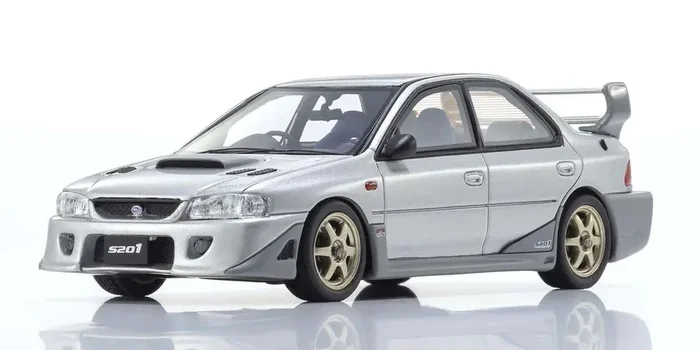 Kyosho Diecast KSR43117S 1/43 Subaru Impreza S201 (Silver)