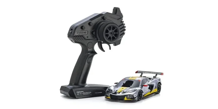 Kyosho Mini-Z MR-04 readyset Corvette C8.R Chrome 20th Anniversary 32356CRY