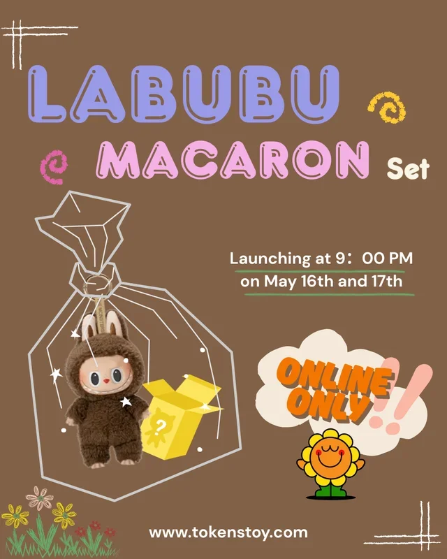 Labubu Macaron Set