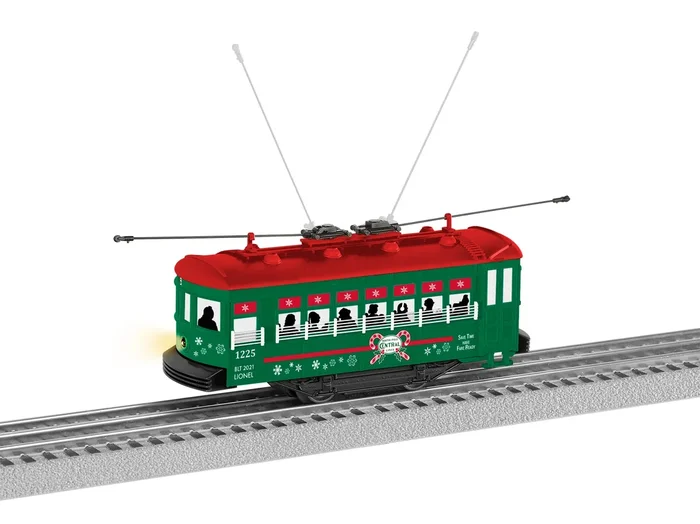 Lionel 2135140 O Gauge North Pole Trolley