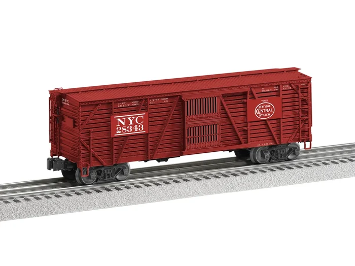 Lionel 2226890 O Scale VisionLine Stock Car 3 Pack New York Central NYC