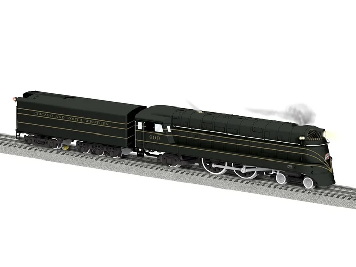 Lionel 2431730 O Scale BTO LEGACY 4-4-2 Steam Loco Chicago & NorthWestern CNW 400