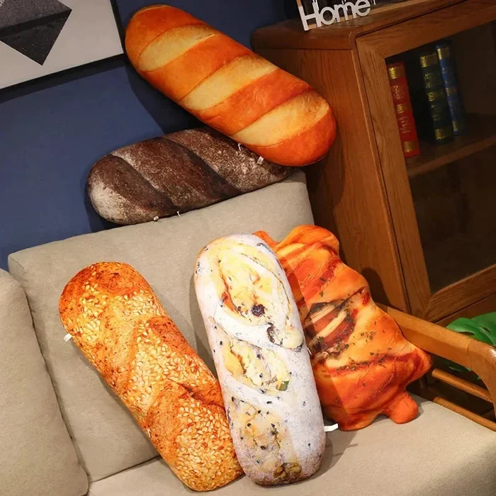 Long Baguette Bread Plushies 2024 Collection