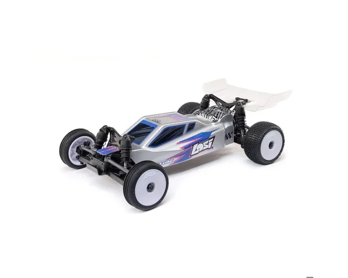 LOS00007T2 Losi Micro-B 2.0 1/24 RTR 2WD Buggy (Silver)