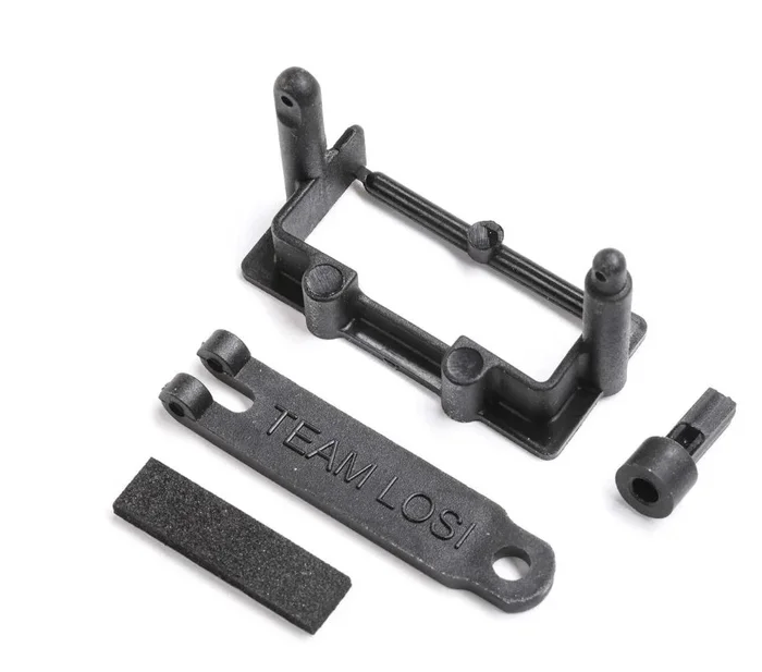 Losi LOS211024 Battery Box & Antenna Mount Mini JRX2