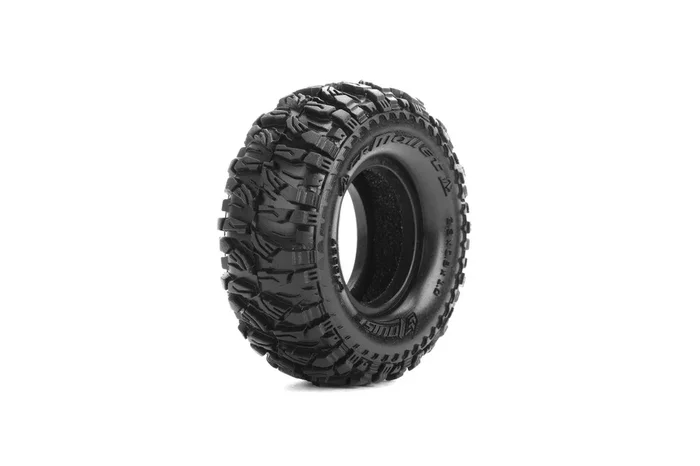 Louise RC L-T3367VI CR-Mallet 1.0″ Super Soft Tires for 1/18 & 1/24 Crawler (1 Pair)
