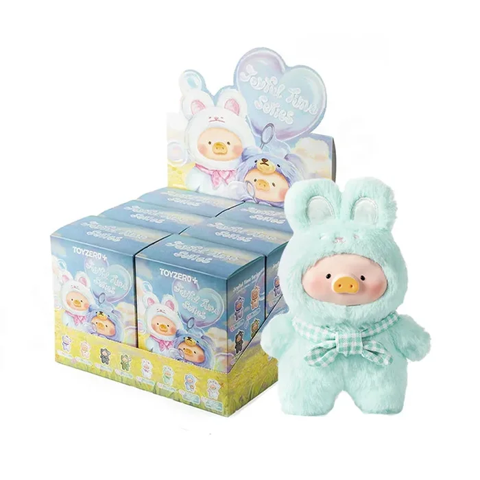 LuLu the Piggy – Joyful Time Series Plush Keychain Blind box (Whole Set 6pcs) – SALE