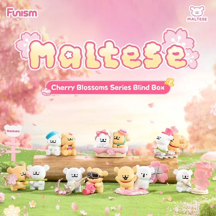 Maltese Cherry Blossoms Series Blind Box