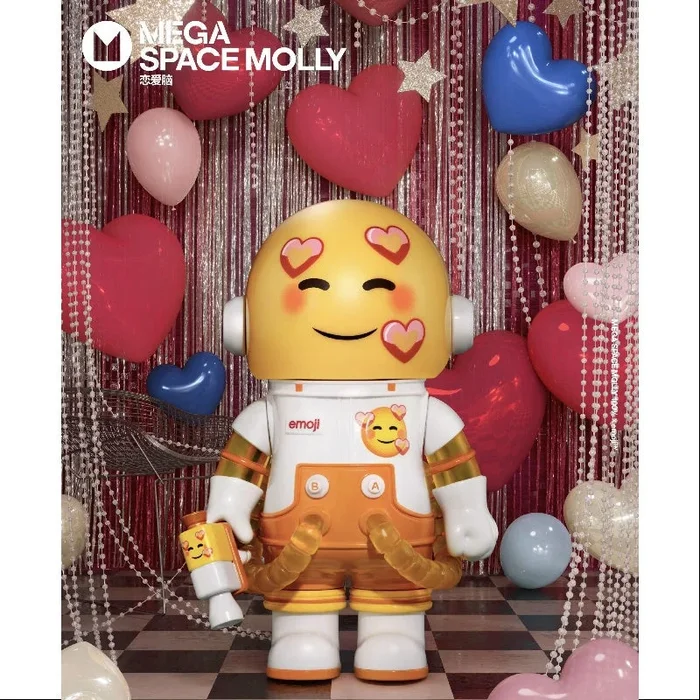 MEGA SPACE MOLLY 100% X emoji Series ADMIRATION