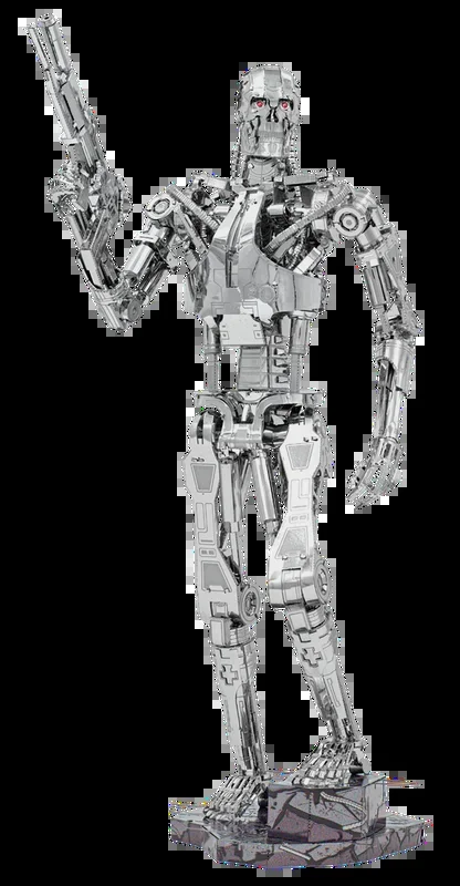 Metal Earth Premium Series ICX141 The Terminator T-800 326 Piece Metal Model Kit