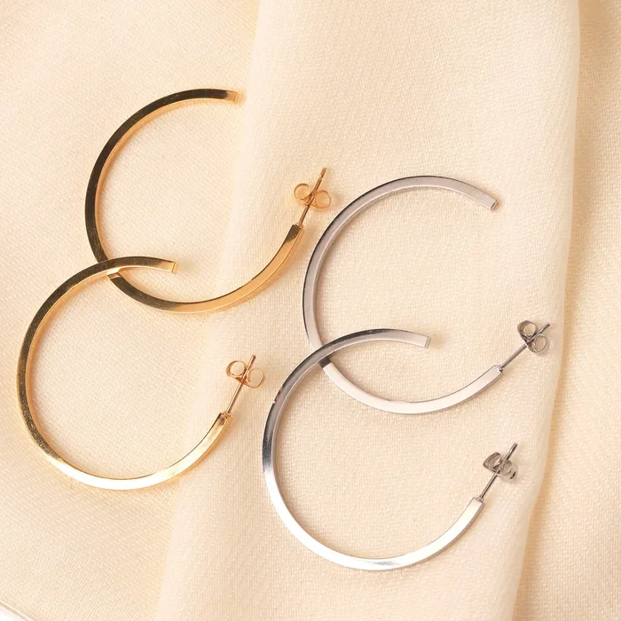 Minimalist Hoop Earrings