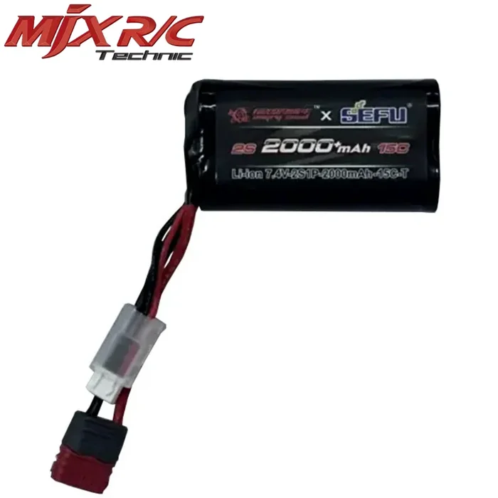 MJX B2S20 HYPER GO 7.4V 2S 2000mAh 15C Lipo Battery T Plug