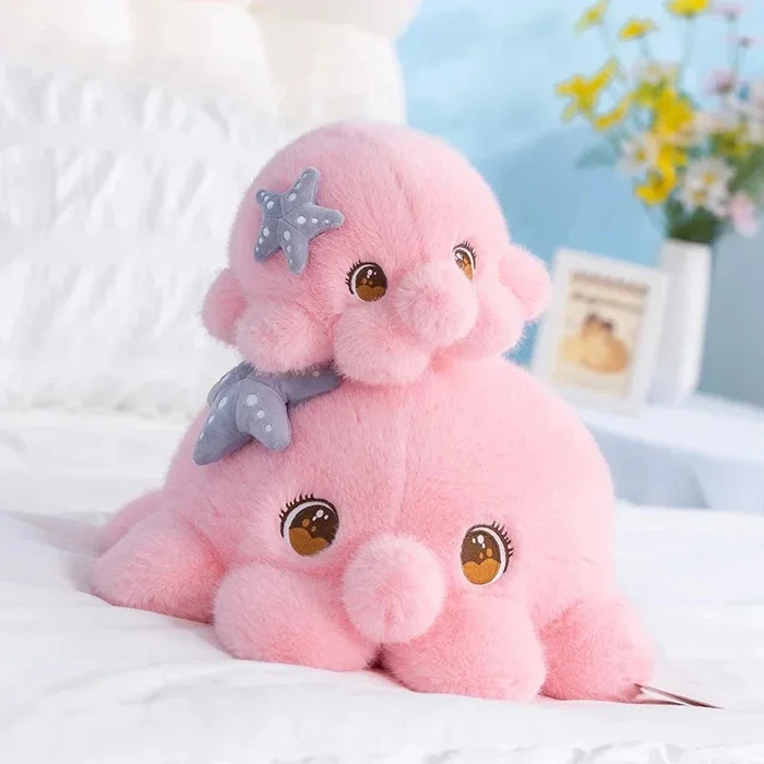 Momo the Blushy Pink Octopus Plush