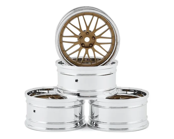 MST 832101GD S-GD LM Changeable Offset Wheelset 4 Pack – Gold