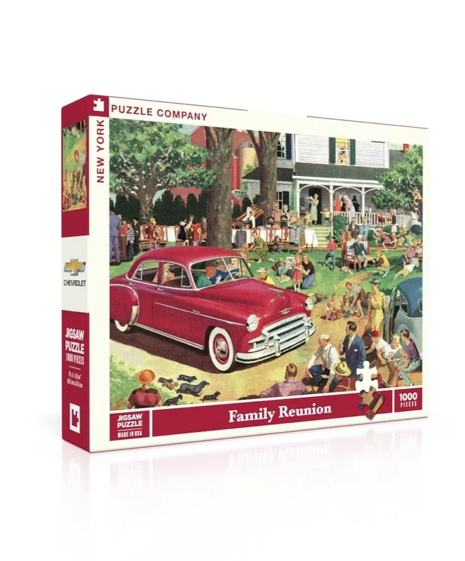 New York Puzzle Company Family Reunion, 1000 Piece Jigsaw Puzzle