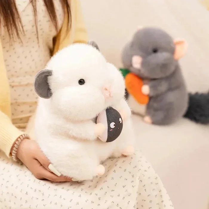 Nunu & Nibbles Chubby Chinchilla Plushies