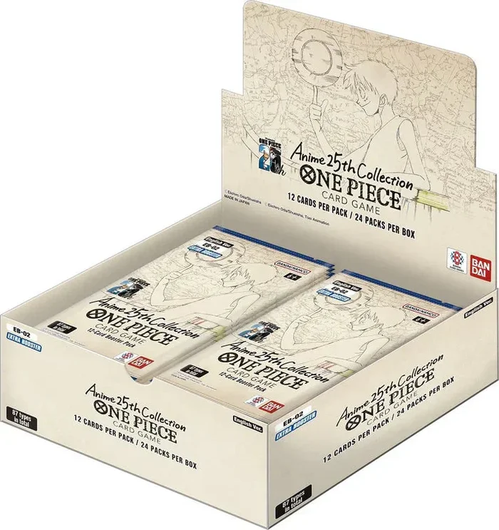 One Piece Extra Booster Anime 25th Collection (EB02) – Booster Box